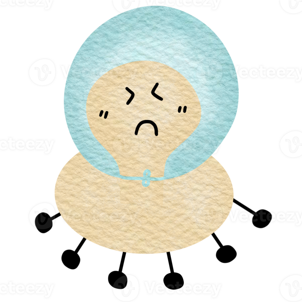 Nature suffering from plastic png