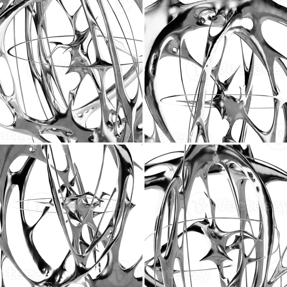 Sleek and minimalistic metallic render. Great for website design and advertisements png