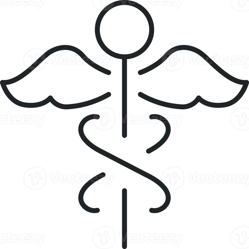 Medical symbol line icon png