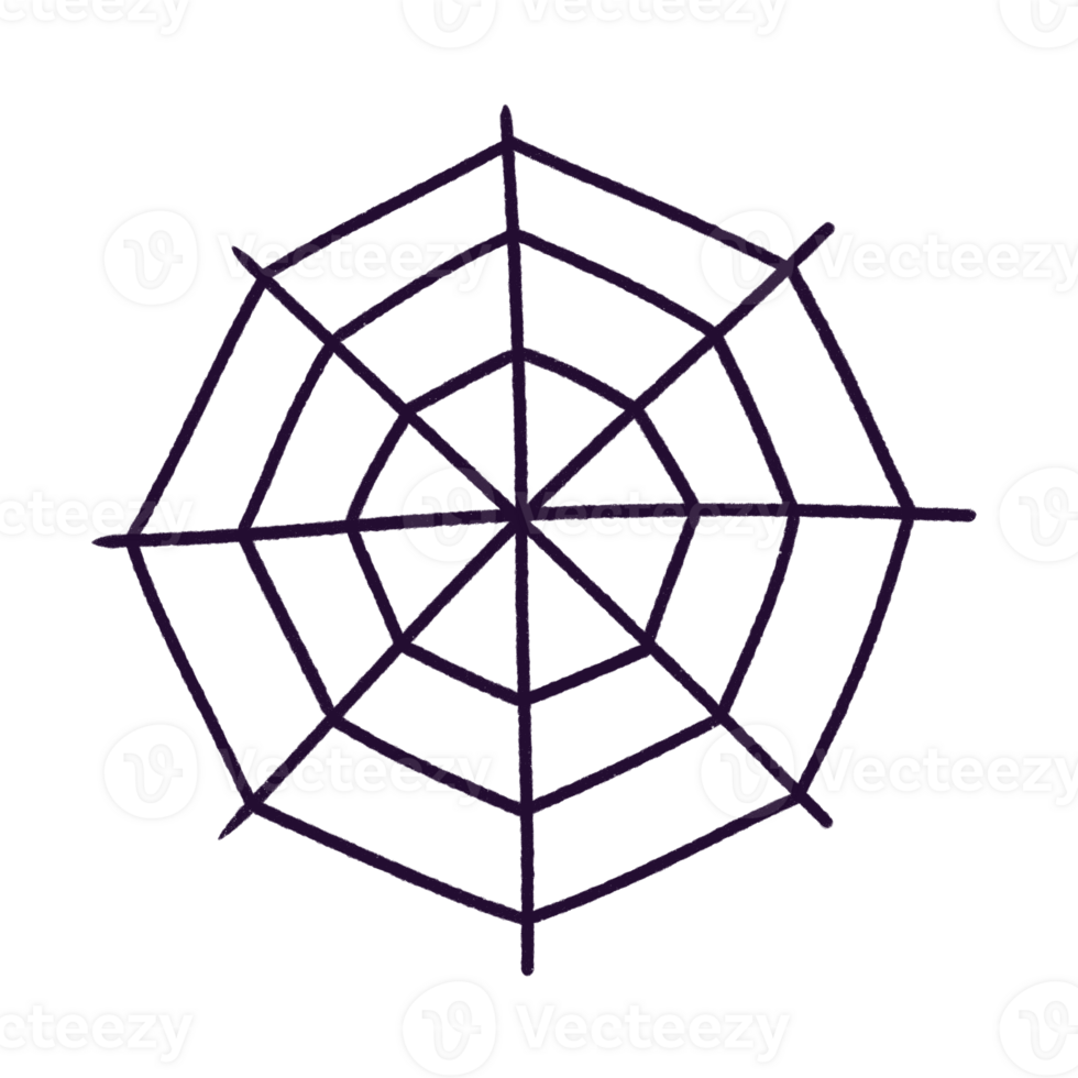 Round spider web cobweb icon. png