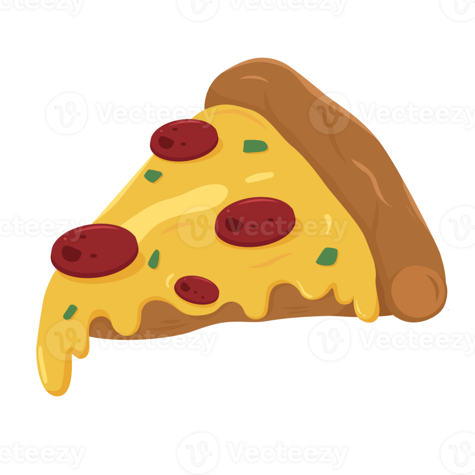 cheese pizza slice cartoon png