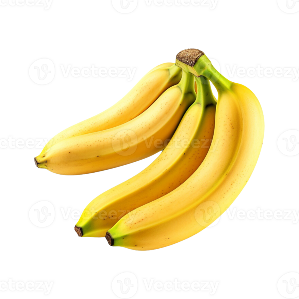 Bunch of bananas on transparent background. ai generated 24984326 PNG