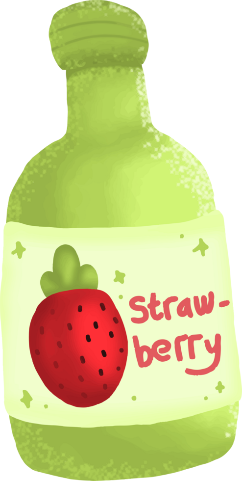 Hand draw food snack sticker set png
