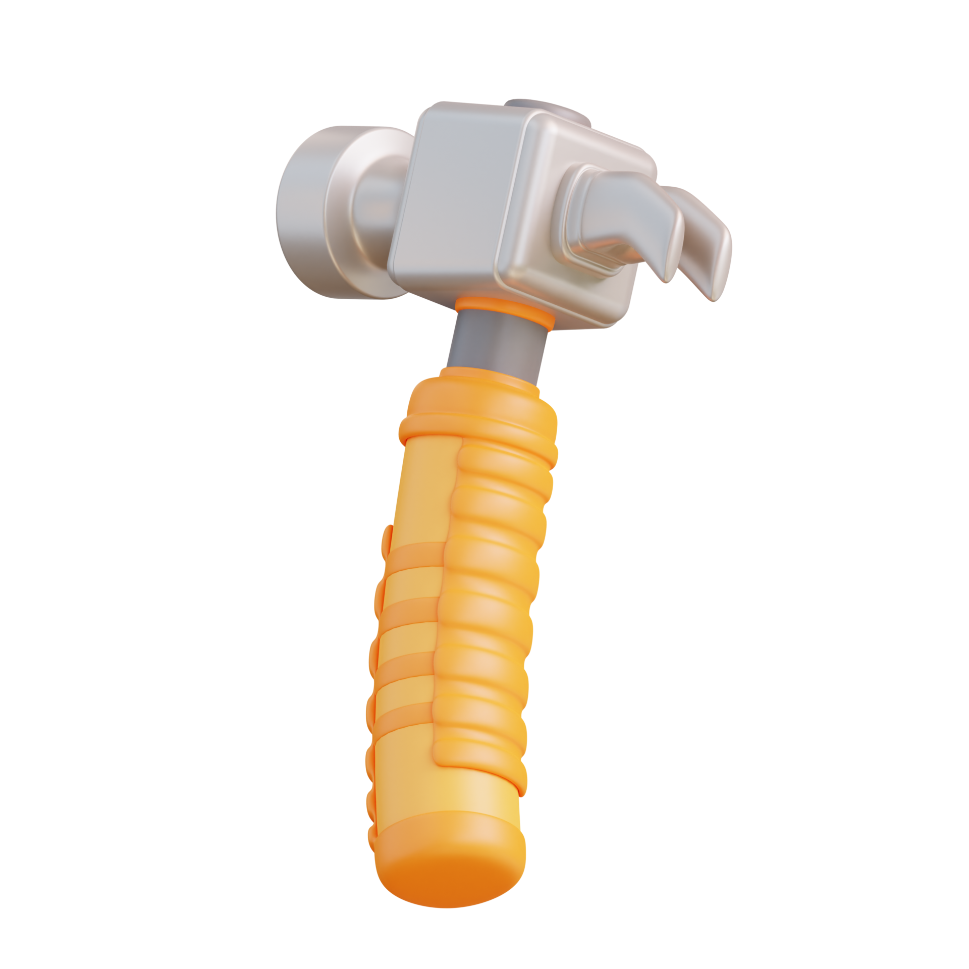 3d illustration of hammer and nail picker 24984699 PNG