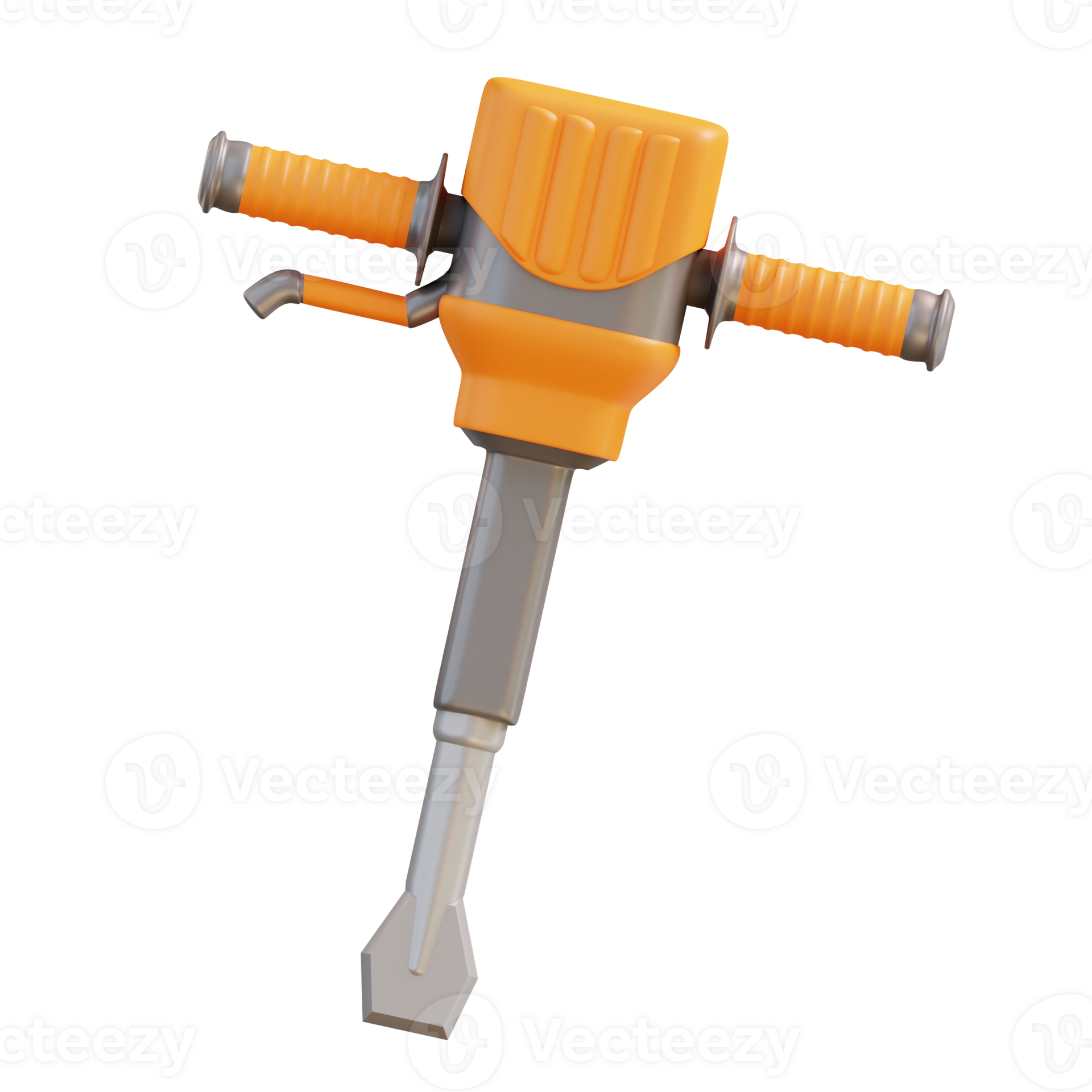 3d illustration jack hammer 24984704 PNG