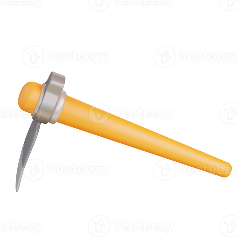 3d illustration hoe png