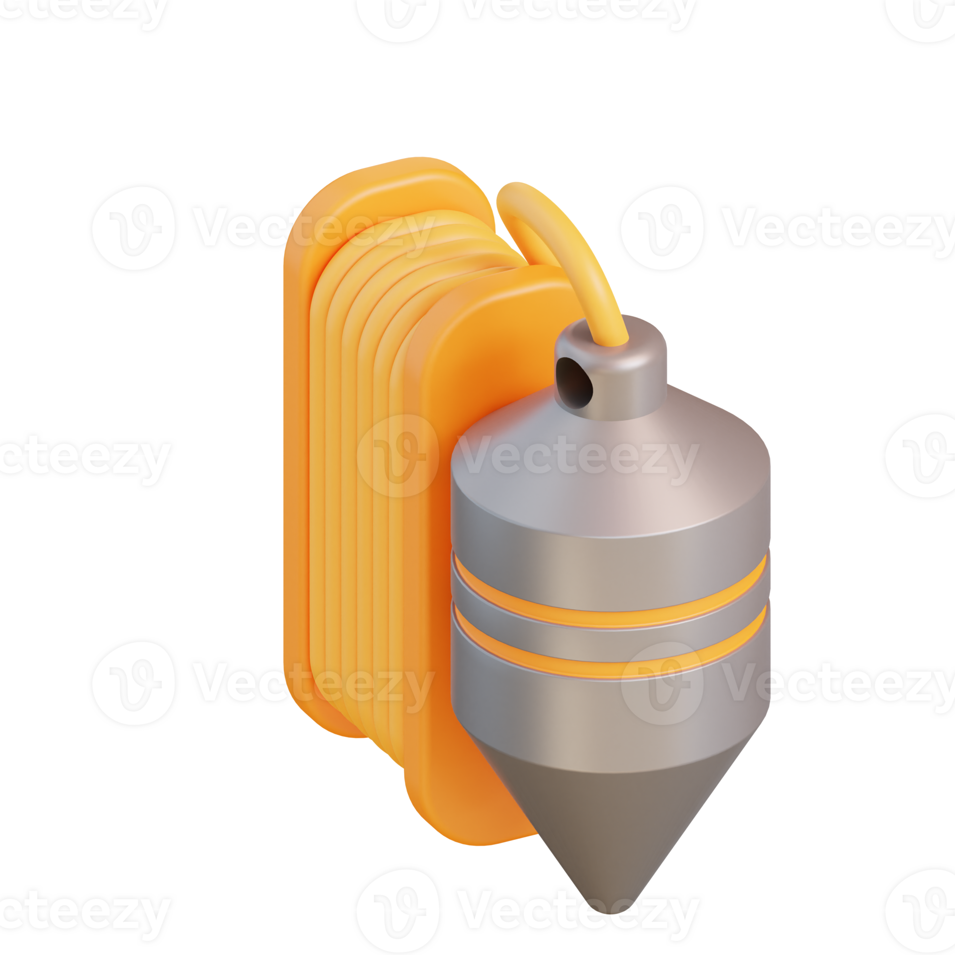 3d illustration plumb bob 24984756 PNG