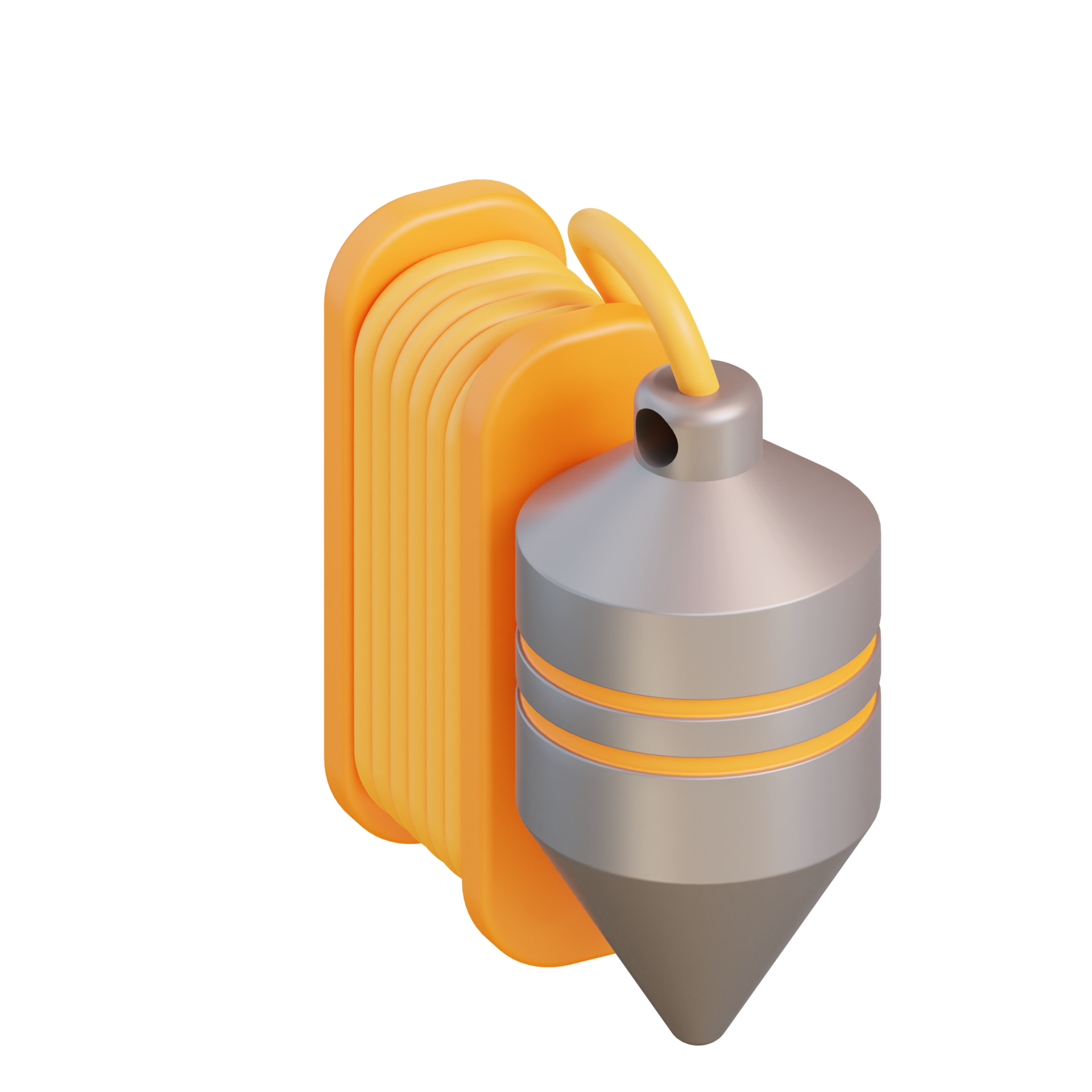 3d illustration plumb bob 24984756 PNG