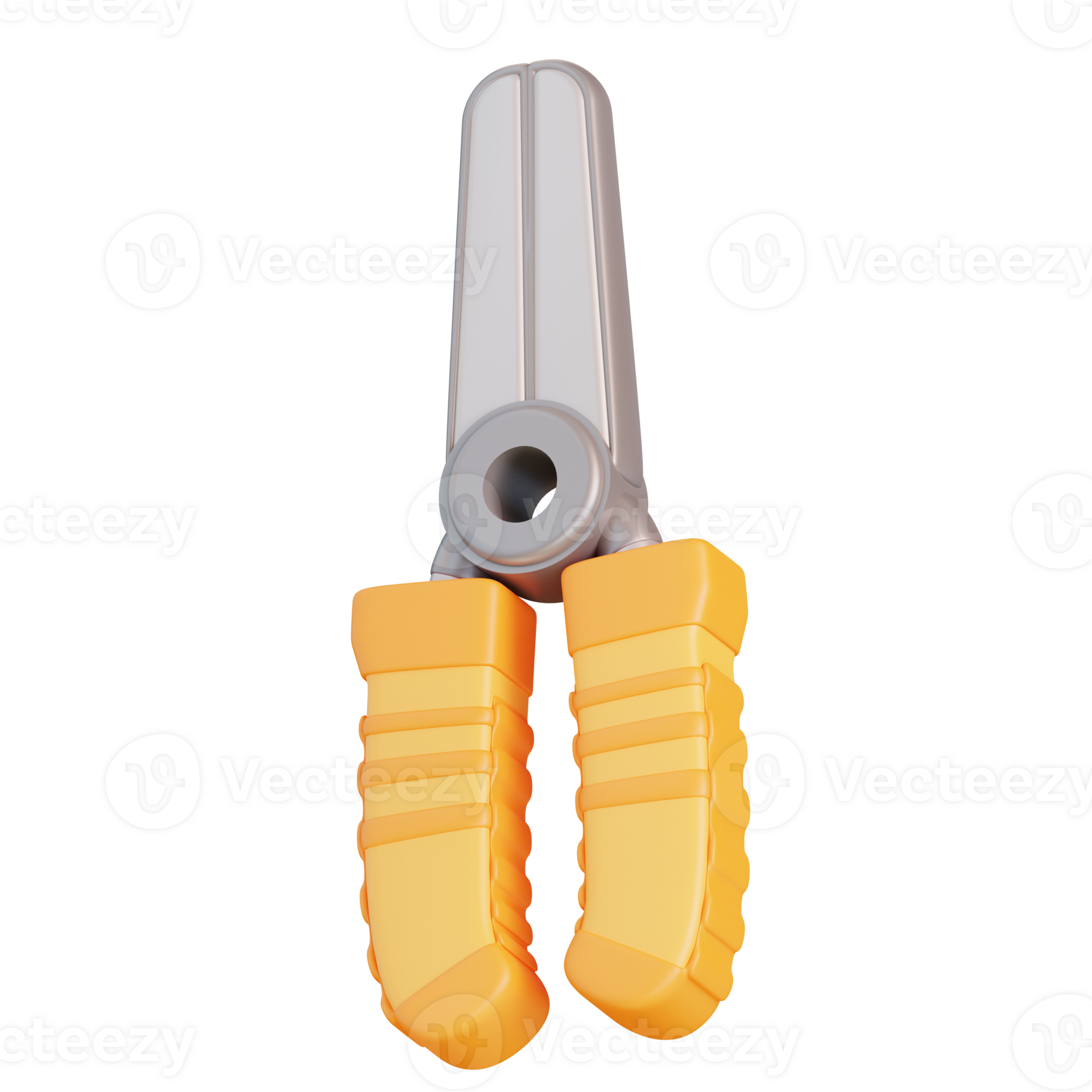 3d illustration long nose pliers 24984771 PNG