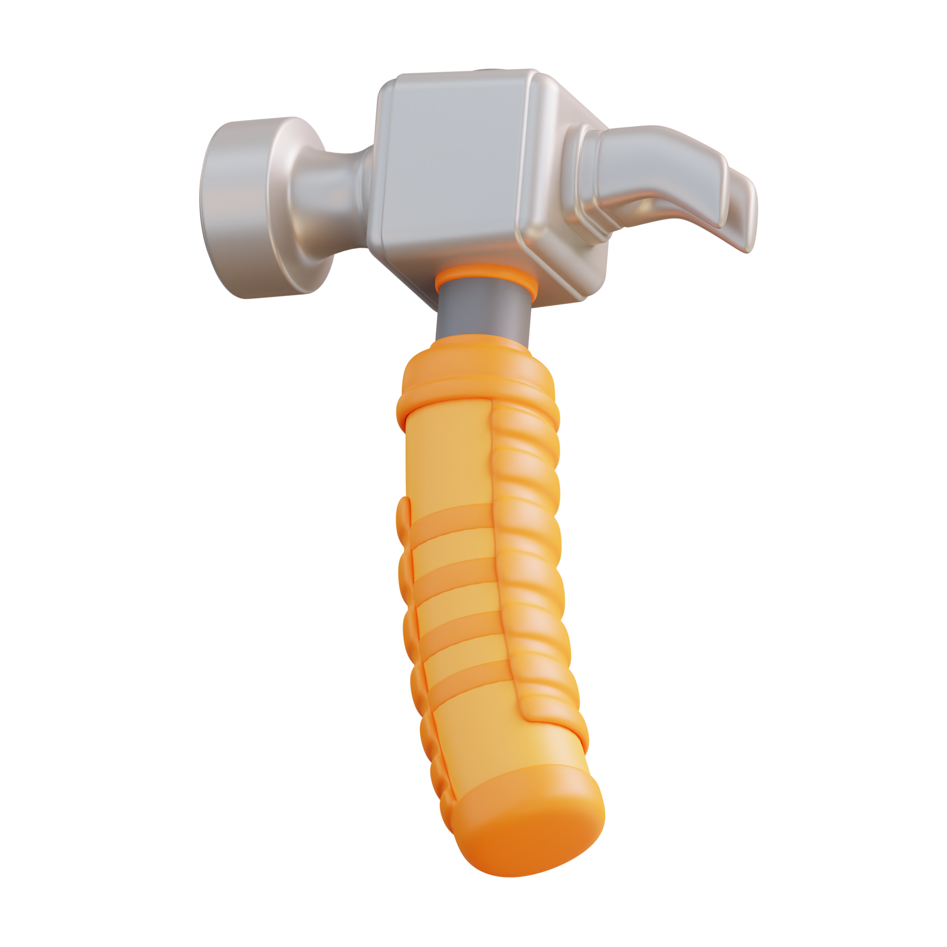 3d illustration of hammer and nail picker 24984773 PNG