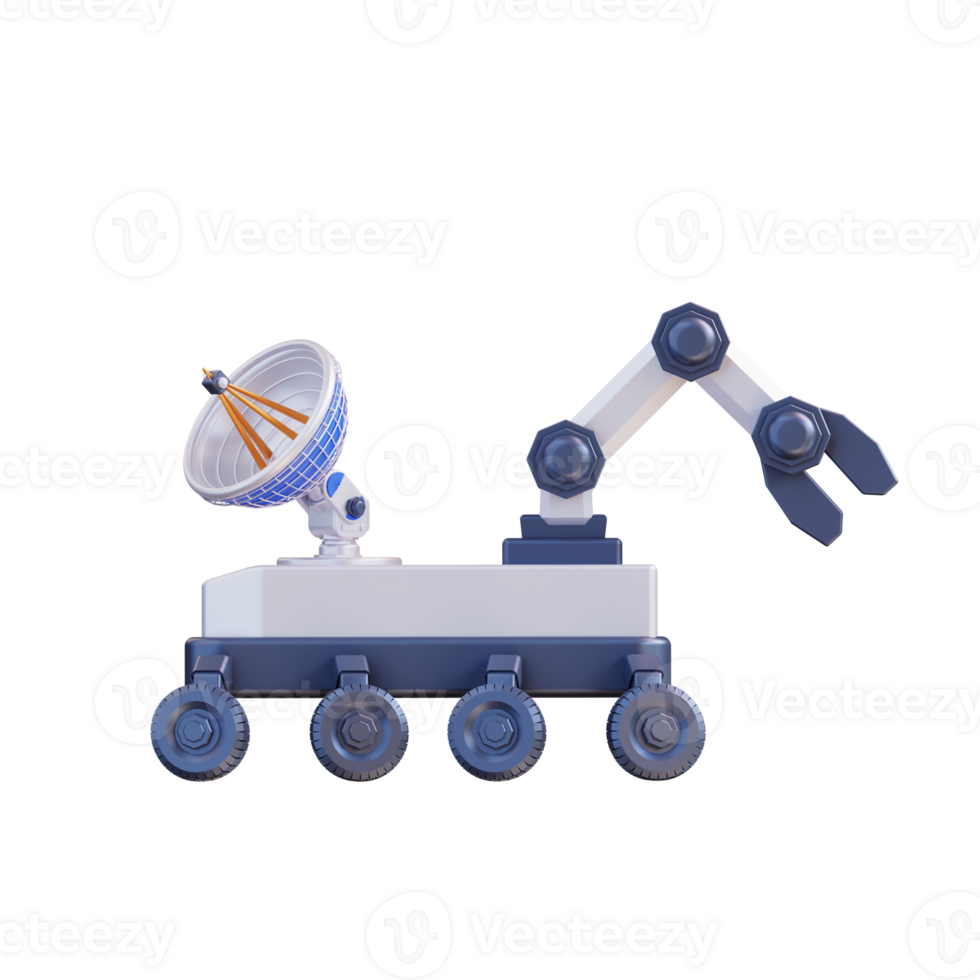 3d illustration space rovers png