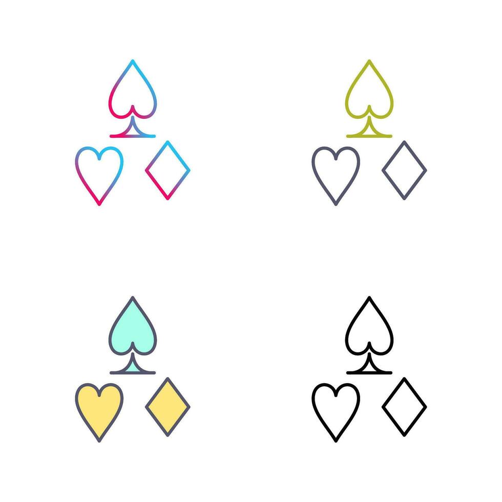 Card Suits Vector Icon