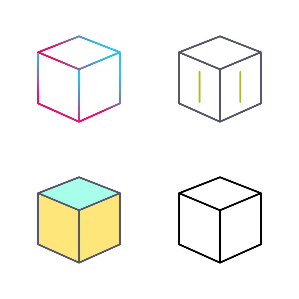 Cubic Design Vector Icon