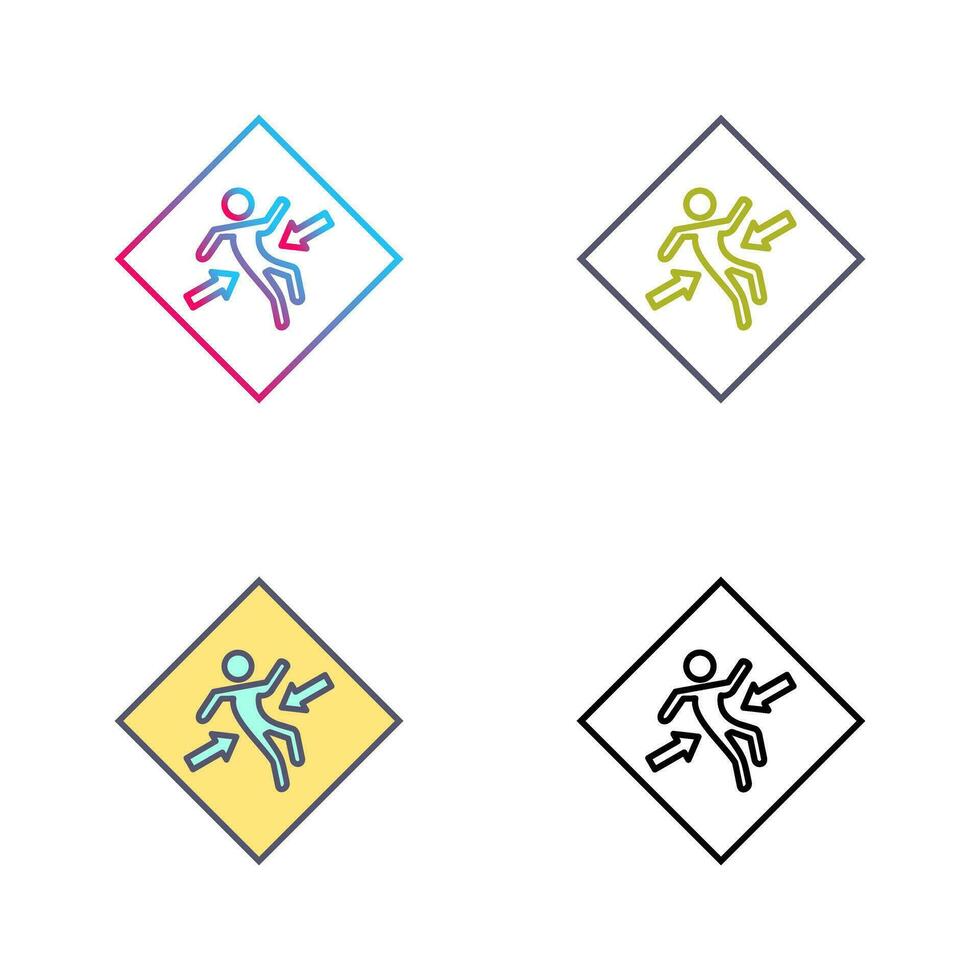 Crush Zone Vector Icon