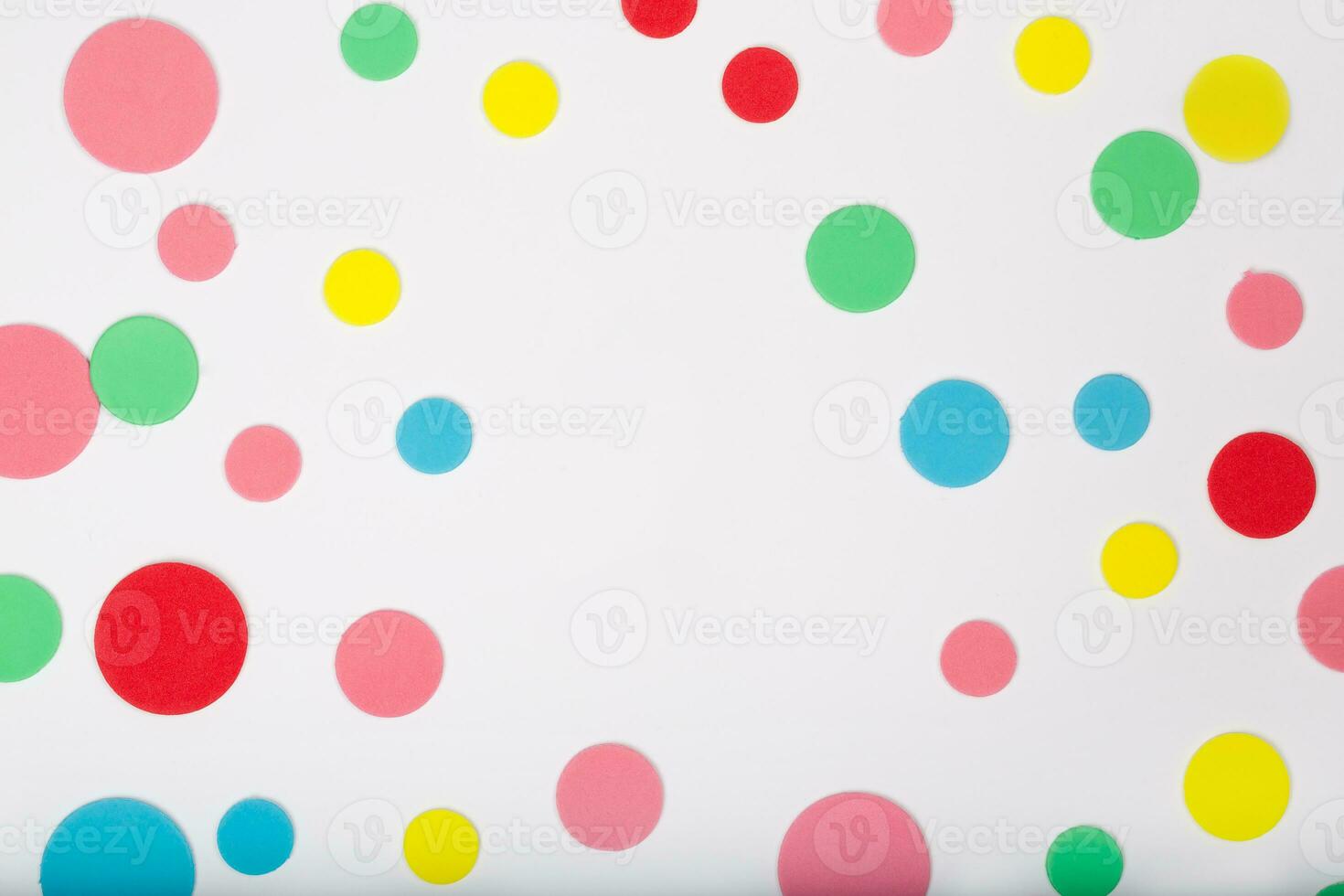 Bright background composed of foam circles. Closeup. Free space for a text photo