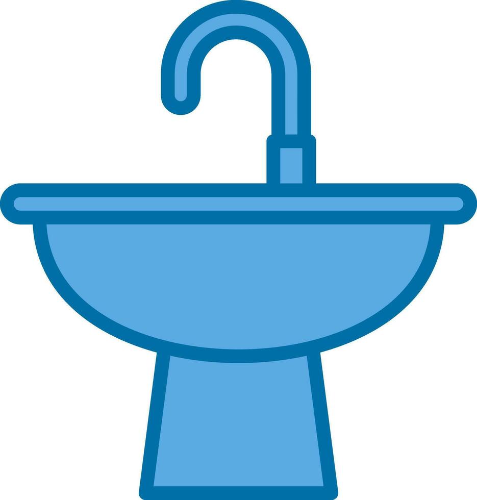 Washbasin Vector Icon Design