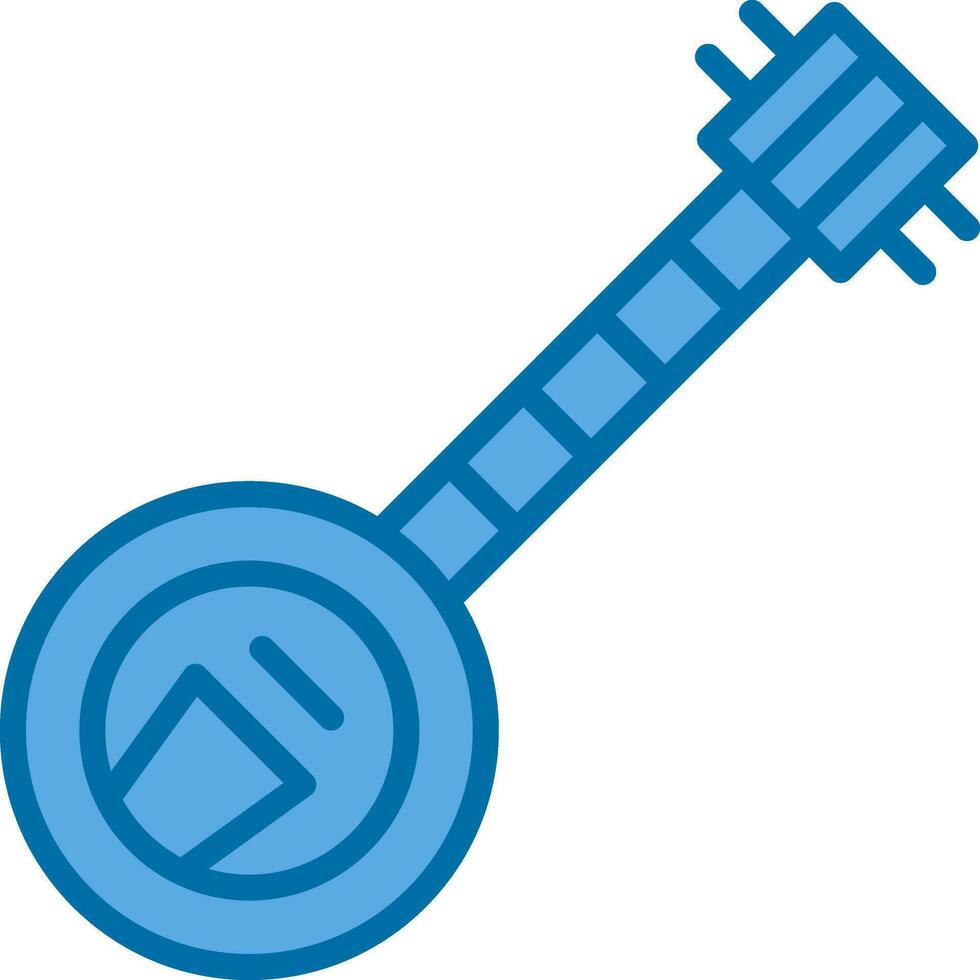 Banjo Vector Icon Design