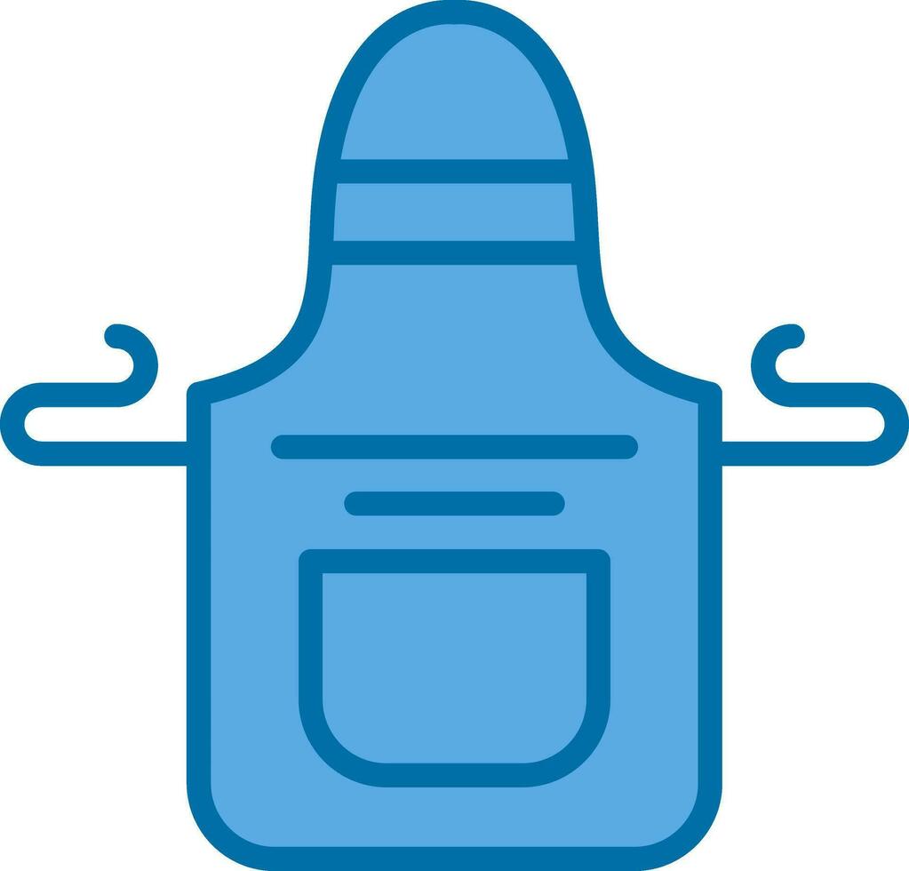 Apron Vector Icon Design