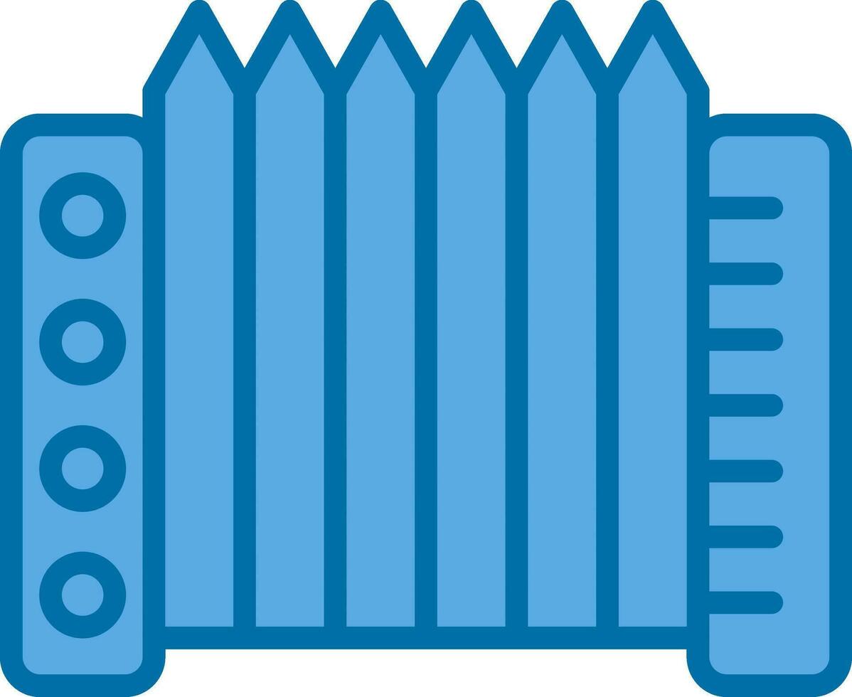 Accordion Vector Icon Design