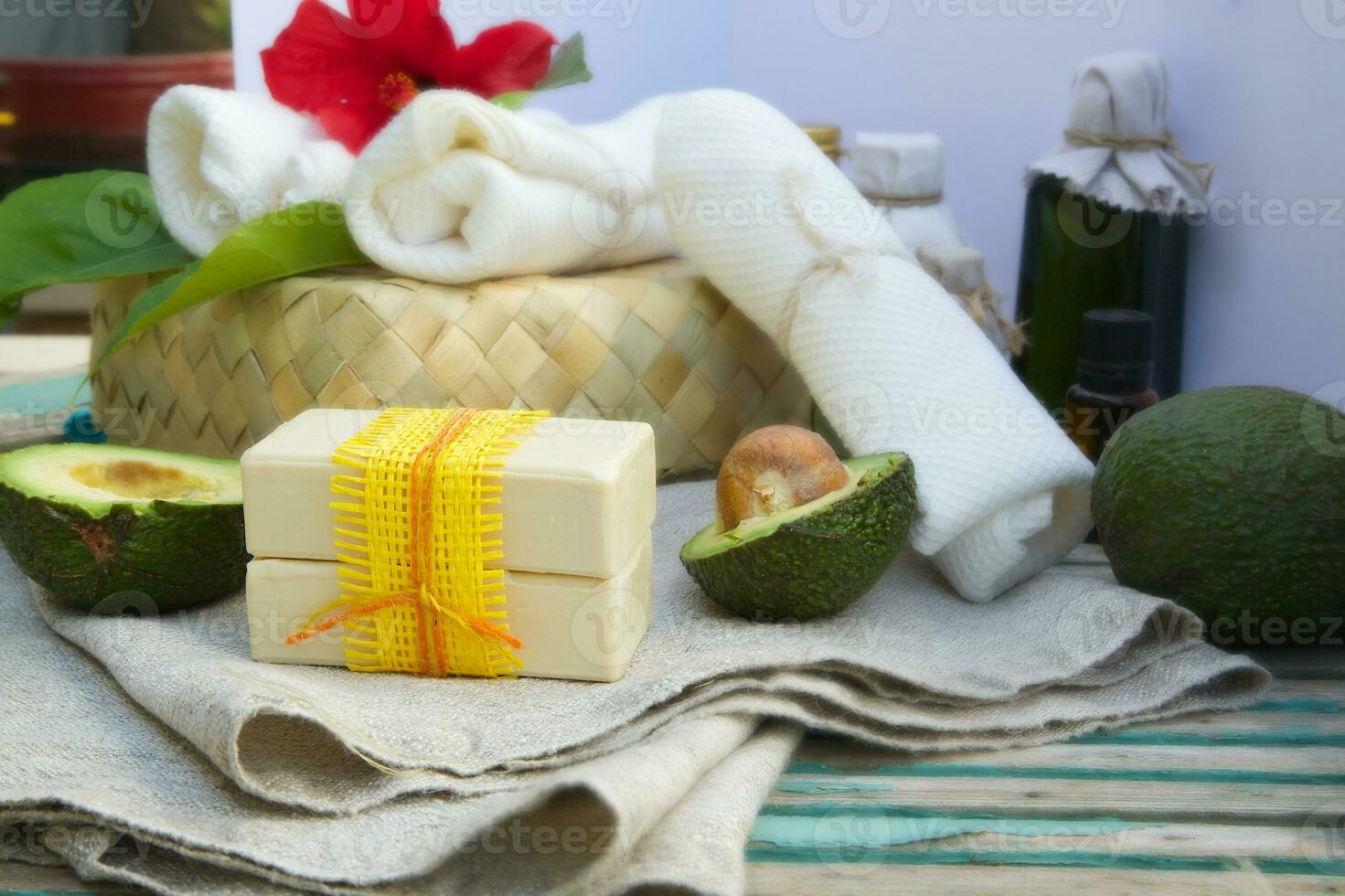 Avocado oil soap photo