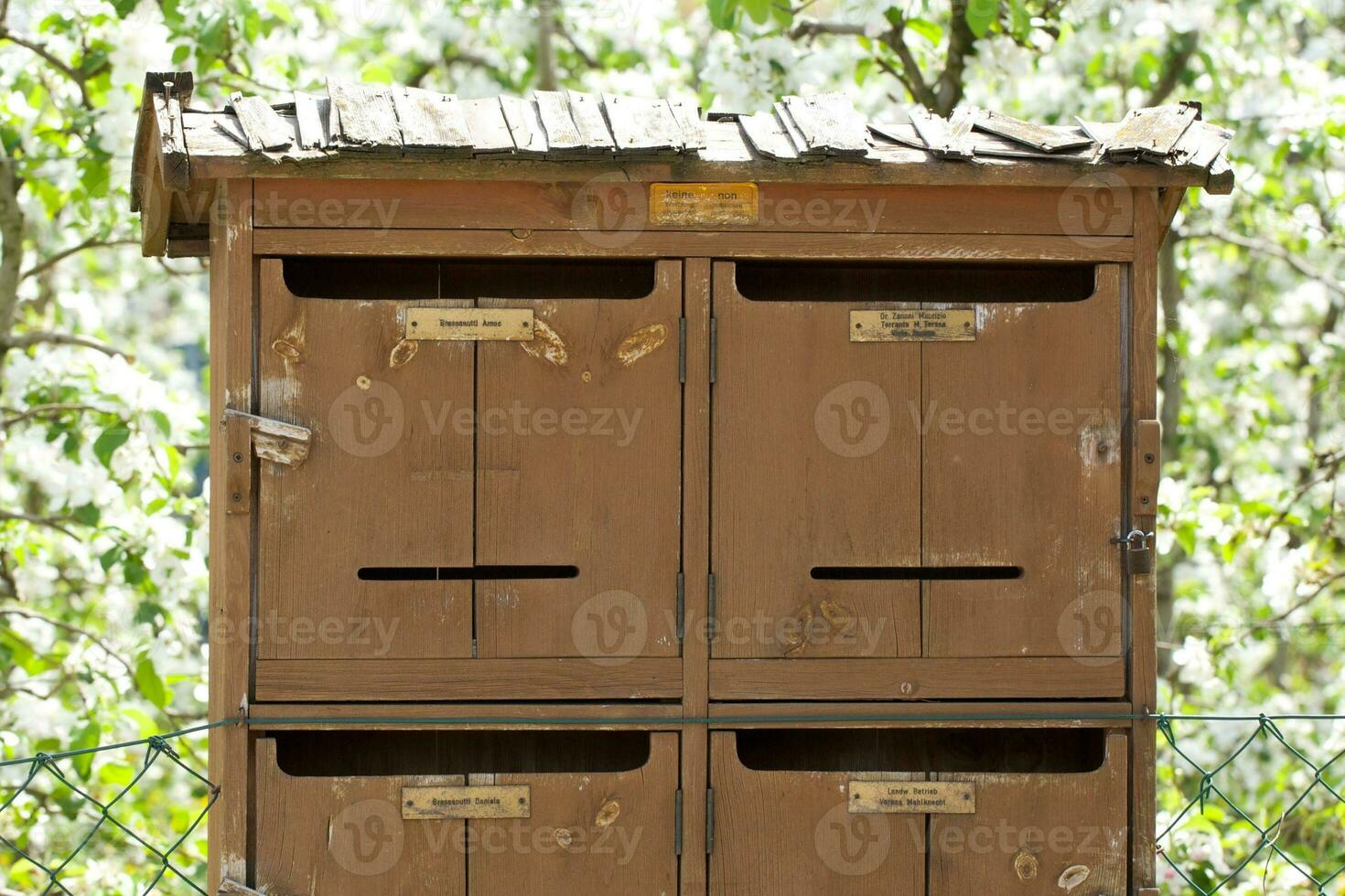 Village post boxes photo