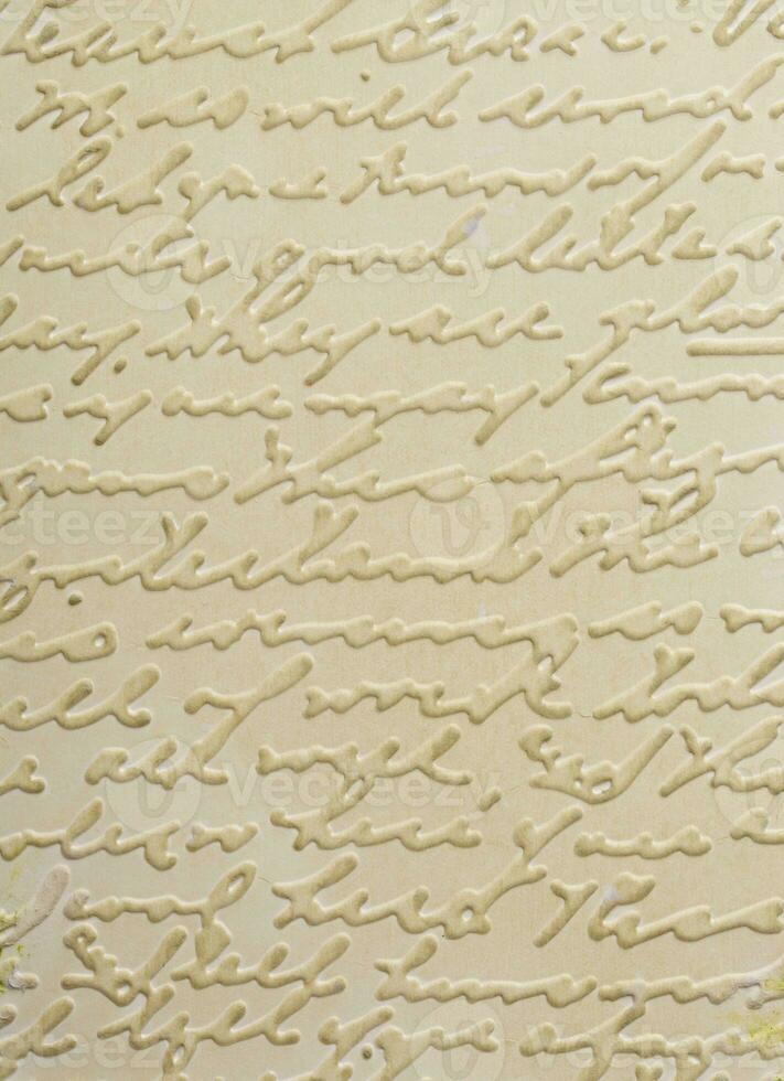 Embossed paper - background photo