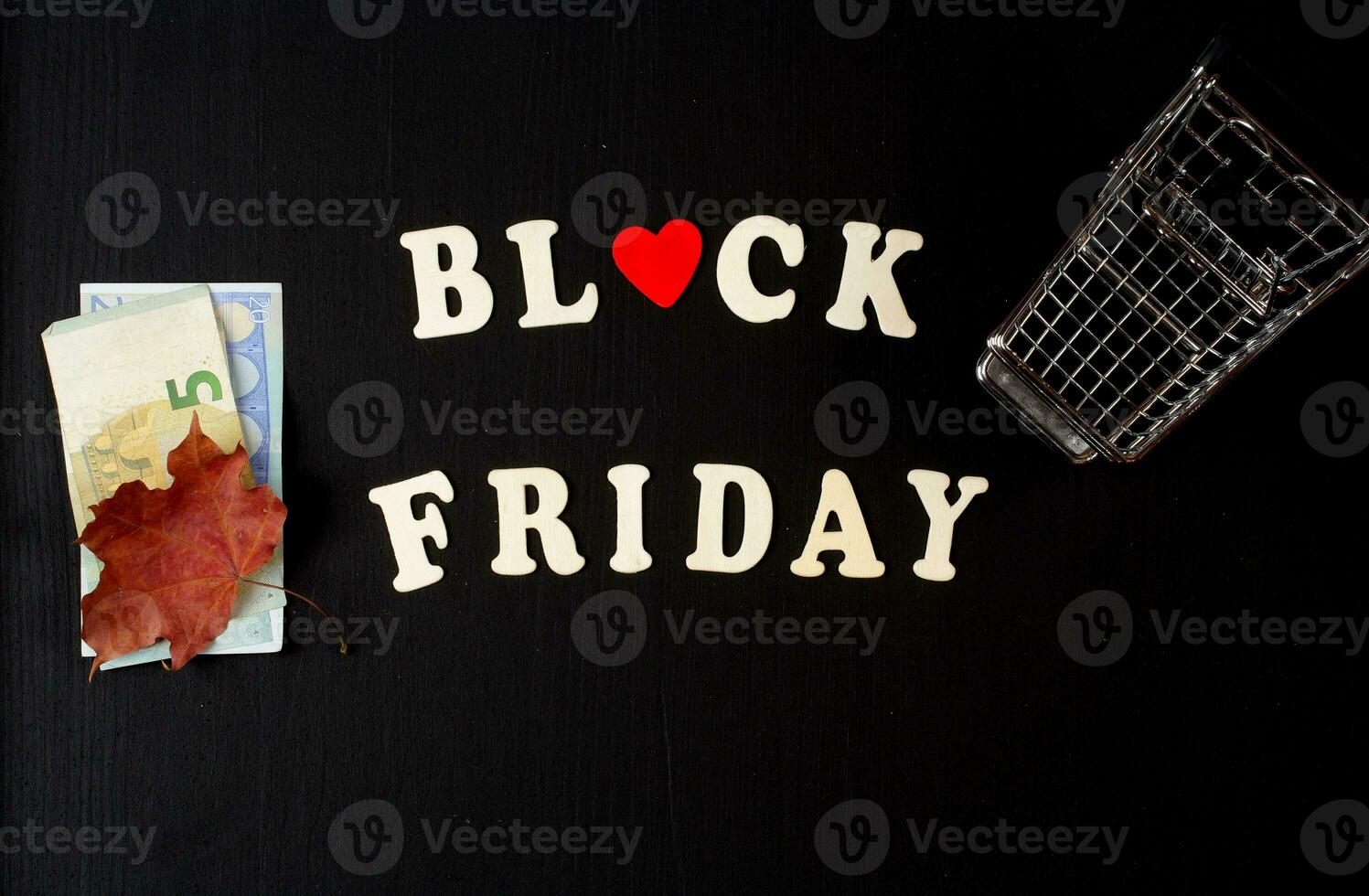 Black friday background photo