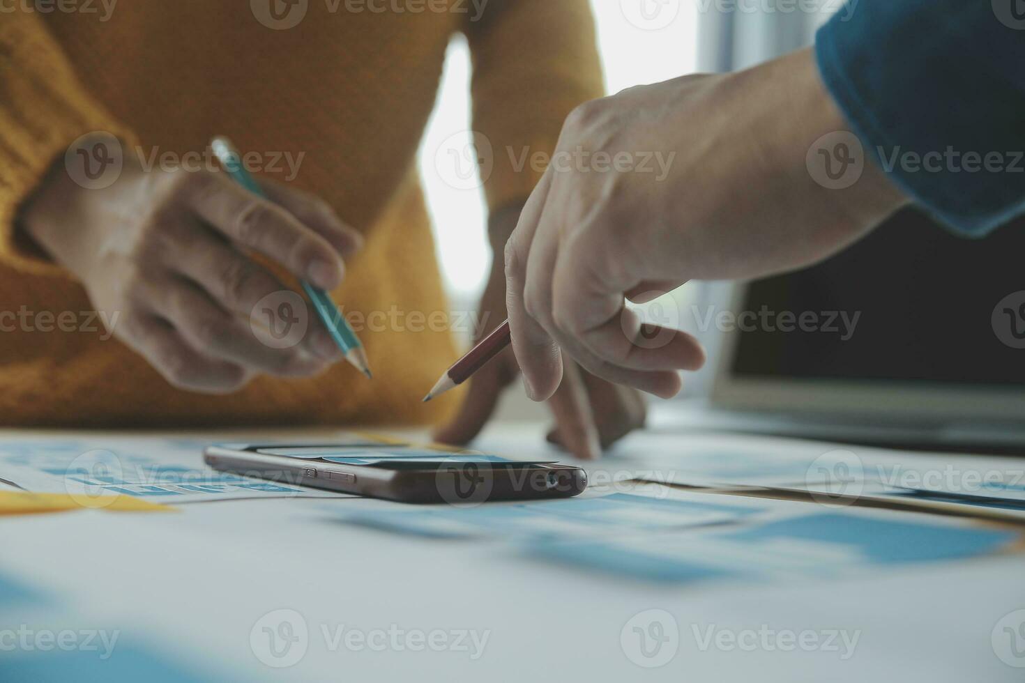 UX UI and Programming development technology. photo