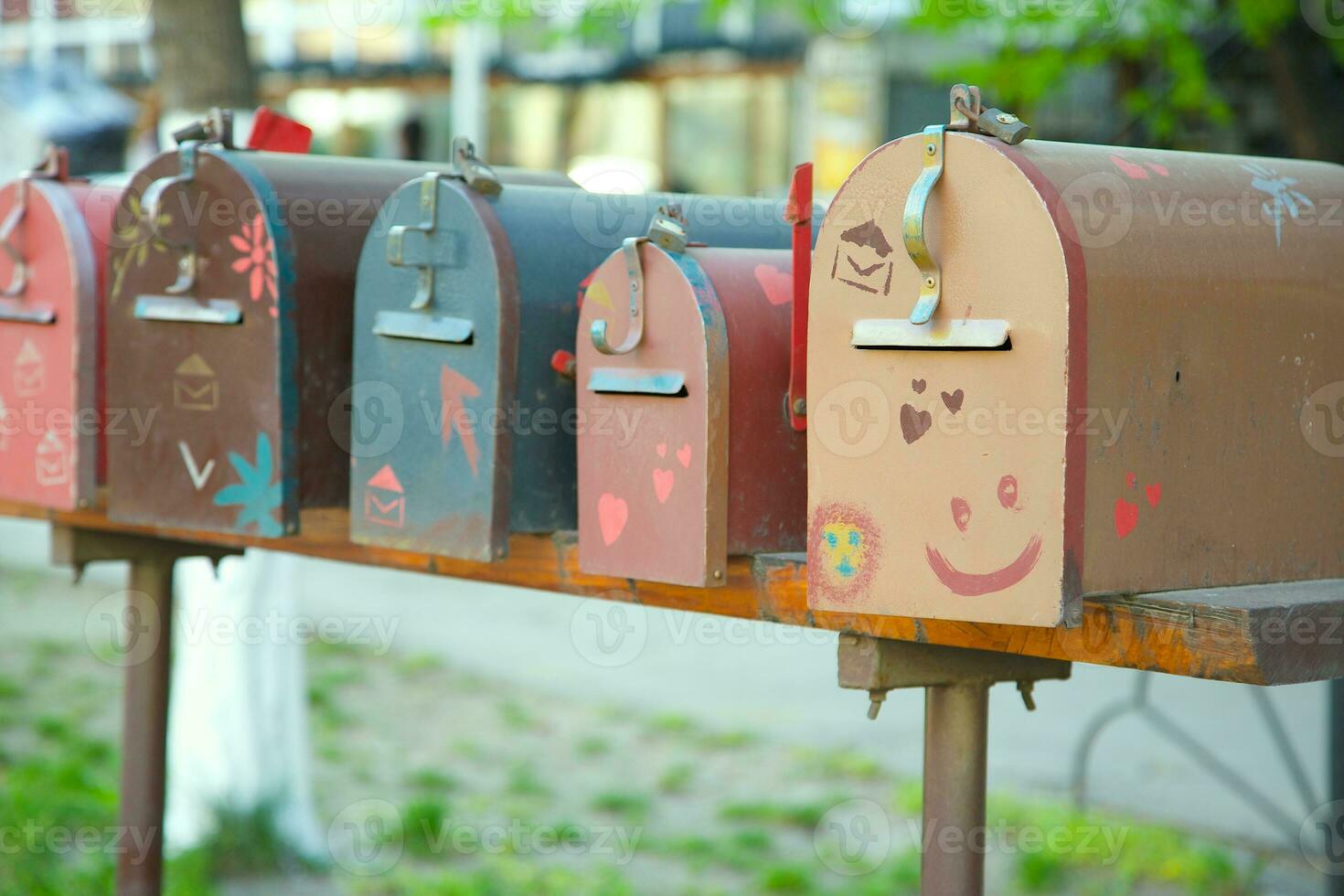 Original post boxes photo