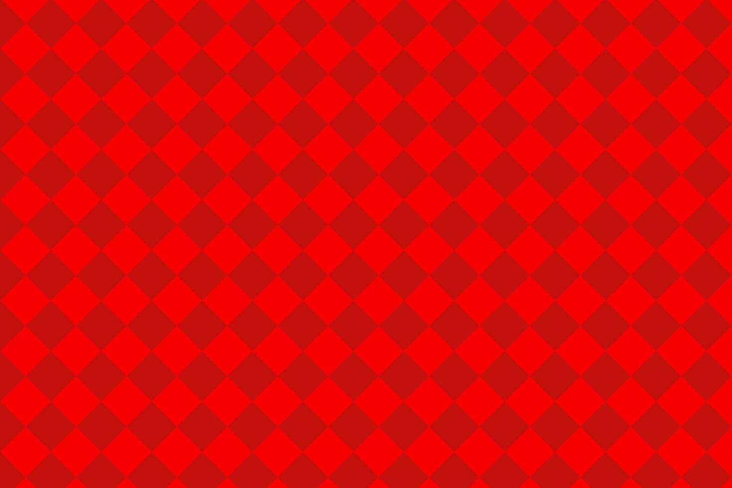 Red wooden chess board texture geometric background. Checker flag seamless pattern. Vector illustration.