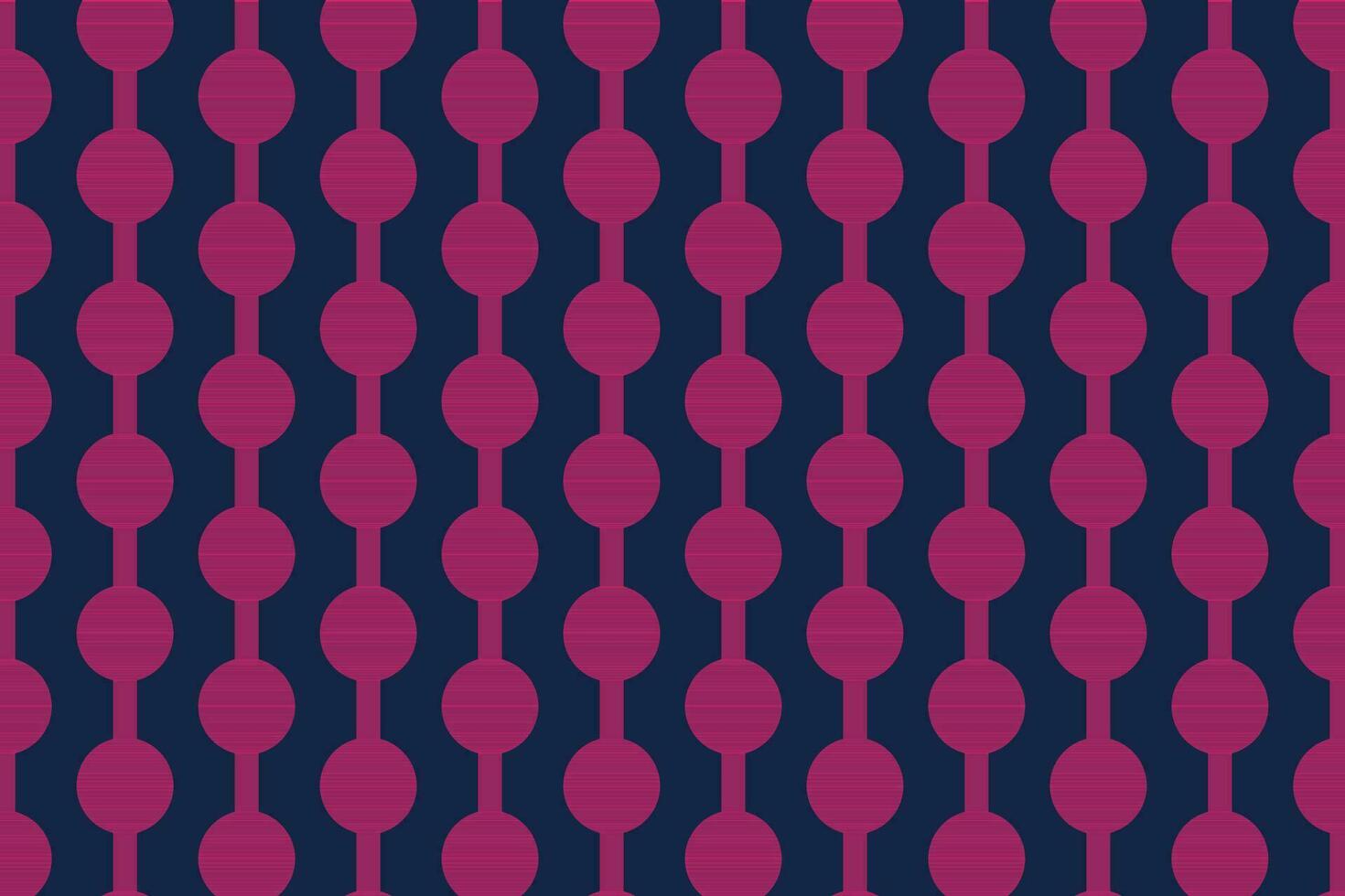 Pink and blue vertical stripe line circle dots pattern vector template