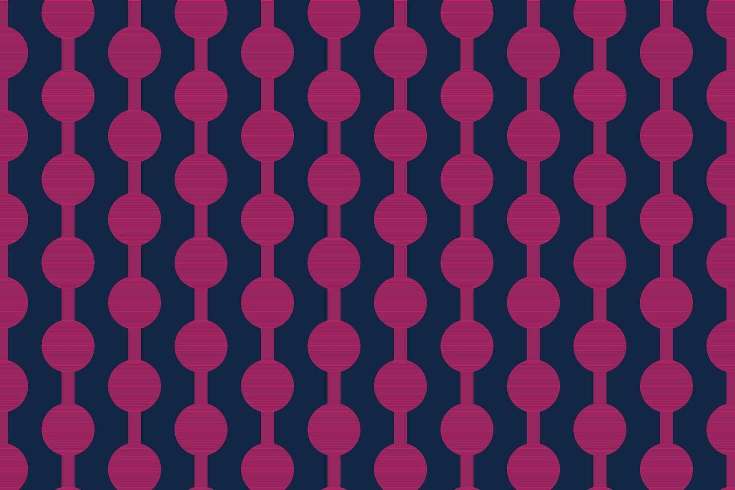 Pink and blue vertical stripe line circle dots pattern vector template