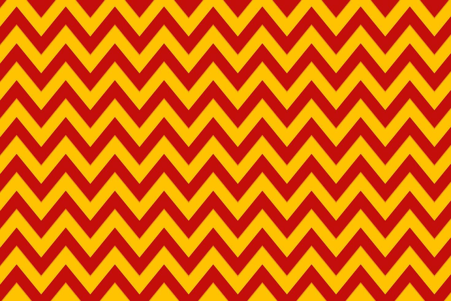 Yellow and red chevron lines texture pattern. Herringbone wave stripes vector background.