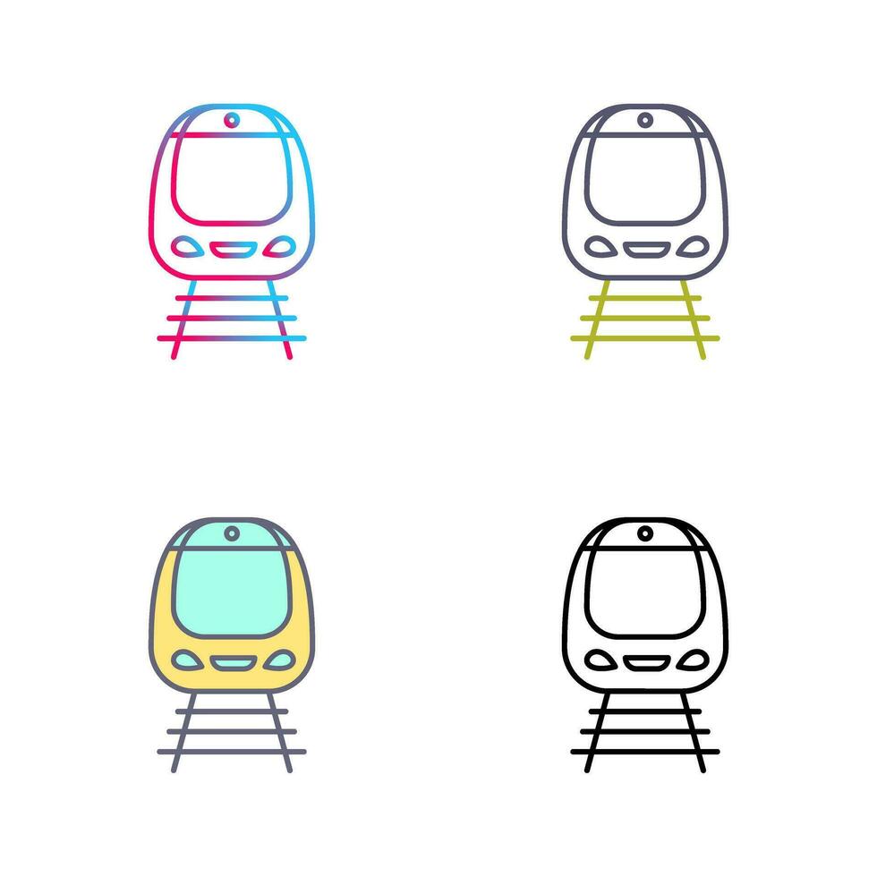 icono de vector de tren