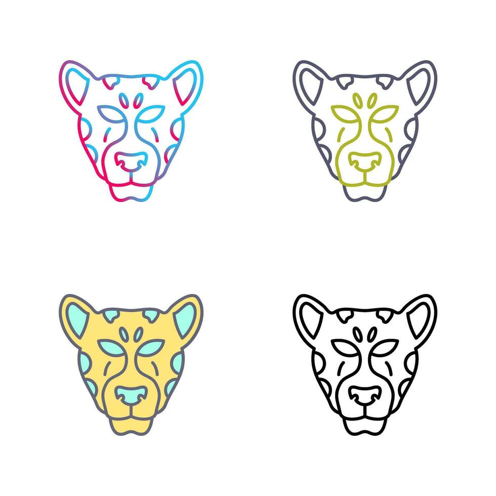 leopard Vector Icon