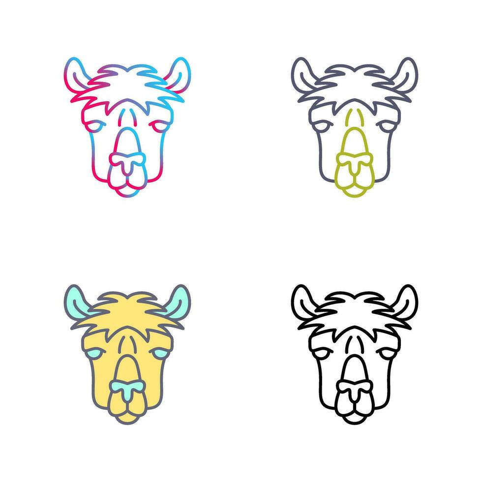 Alpaca Vector Icon