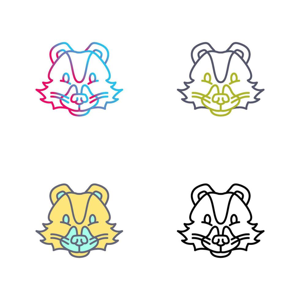 Skunk Vector Icon
