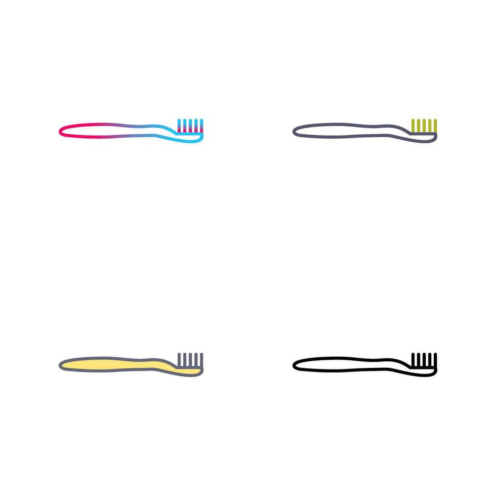 Toothbrush Vector Icon