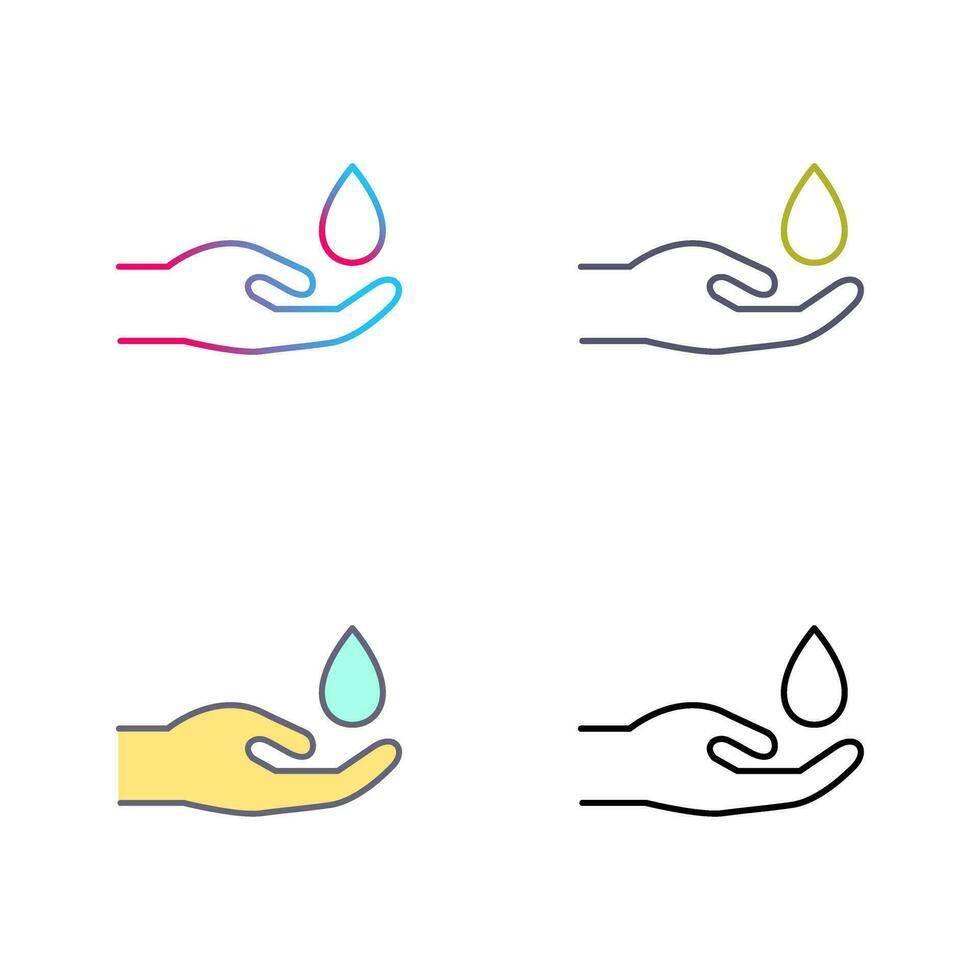 Hands Airdrop Vector Icon