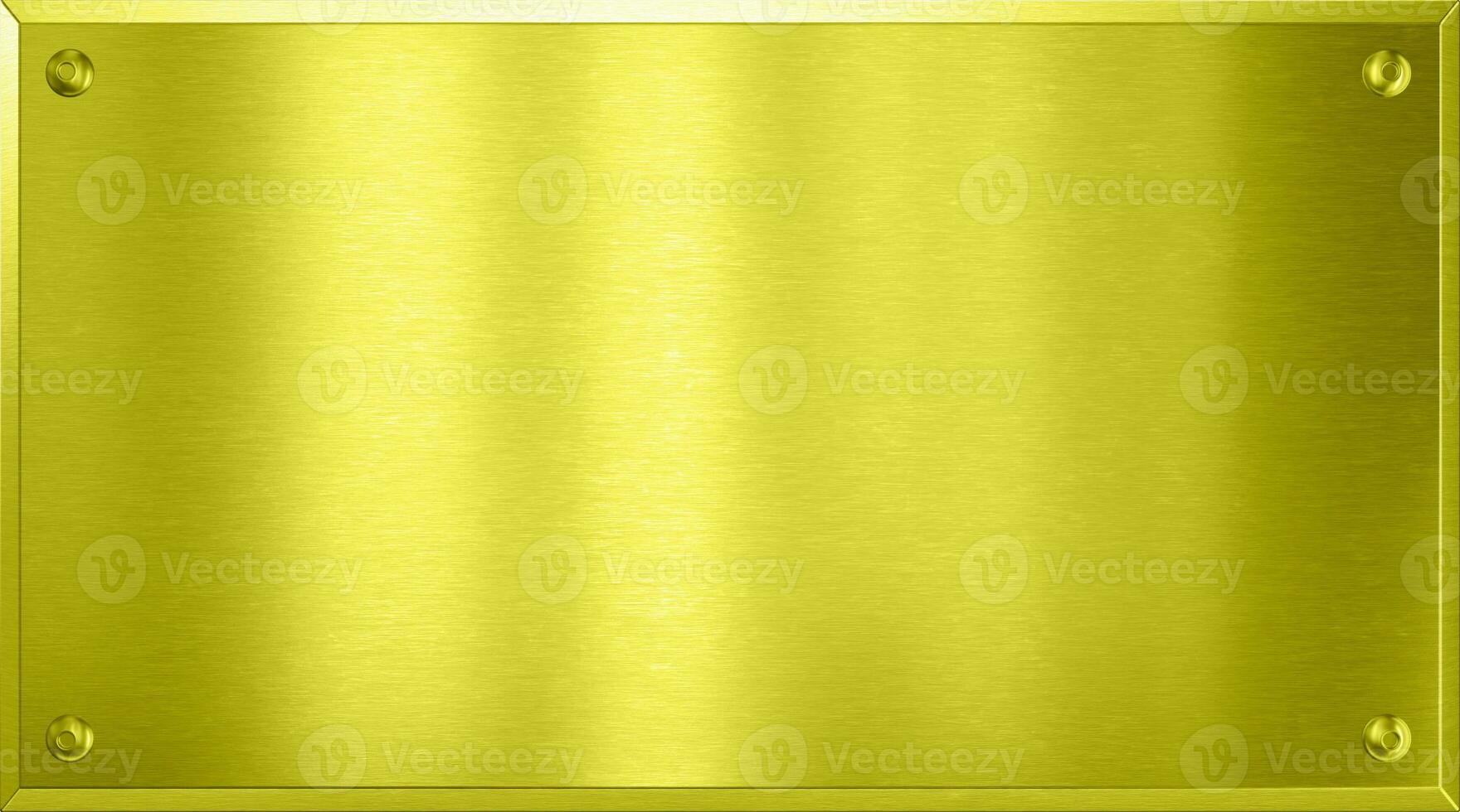 fondo de metal dorado. textura metálica cepillada. representación 3d foto