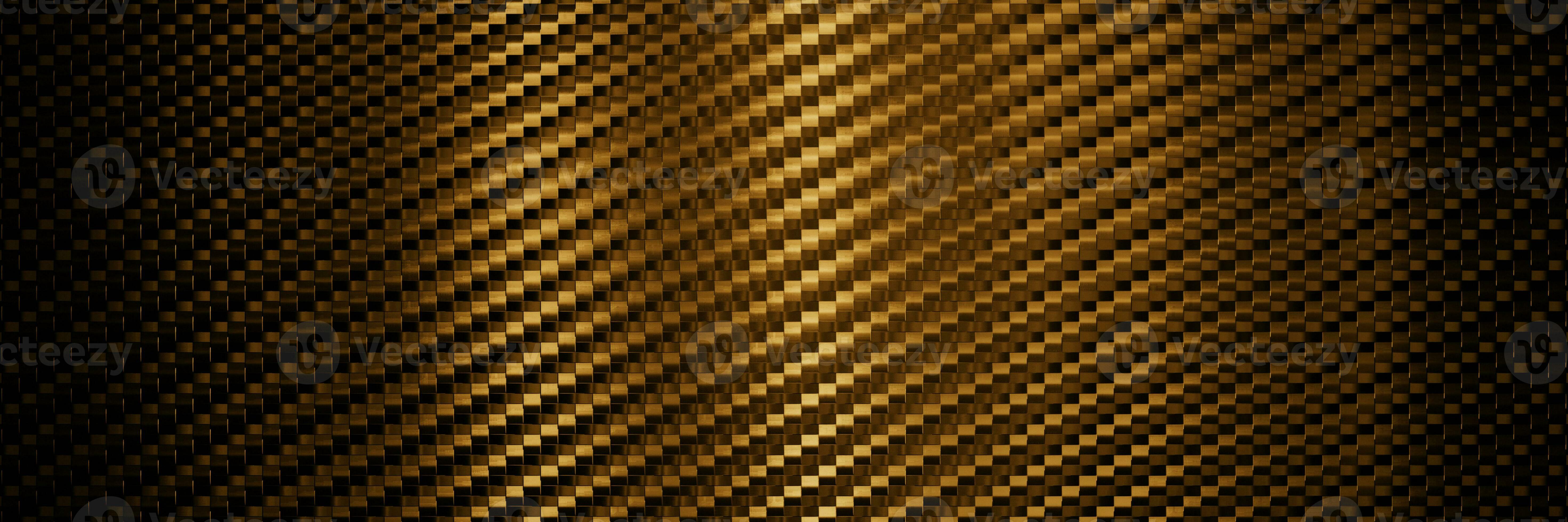 Gold carbon fiber background pattern. 3d rendering 24992480 Stock Photo