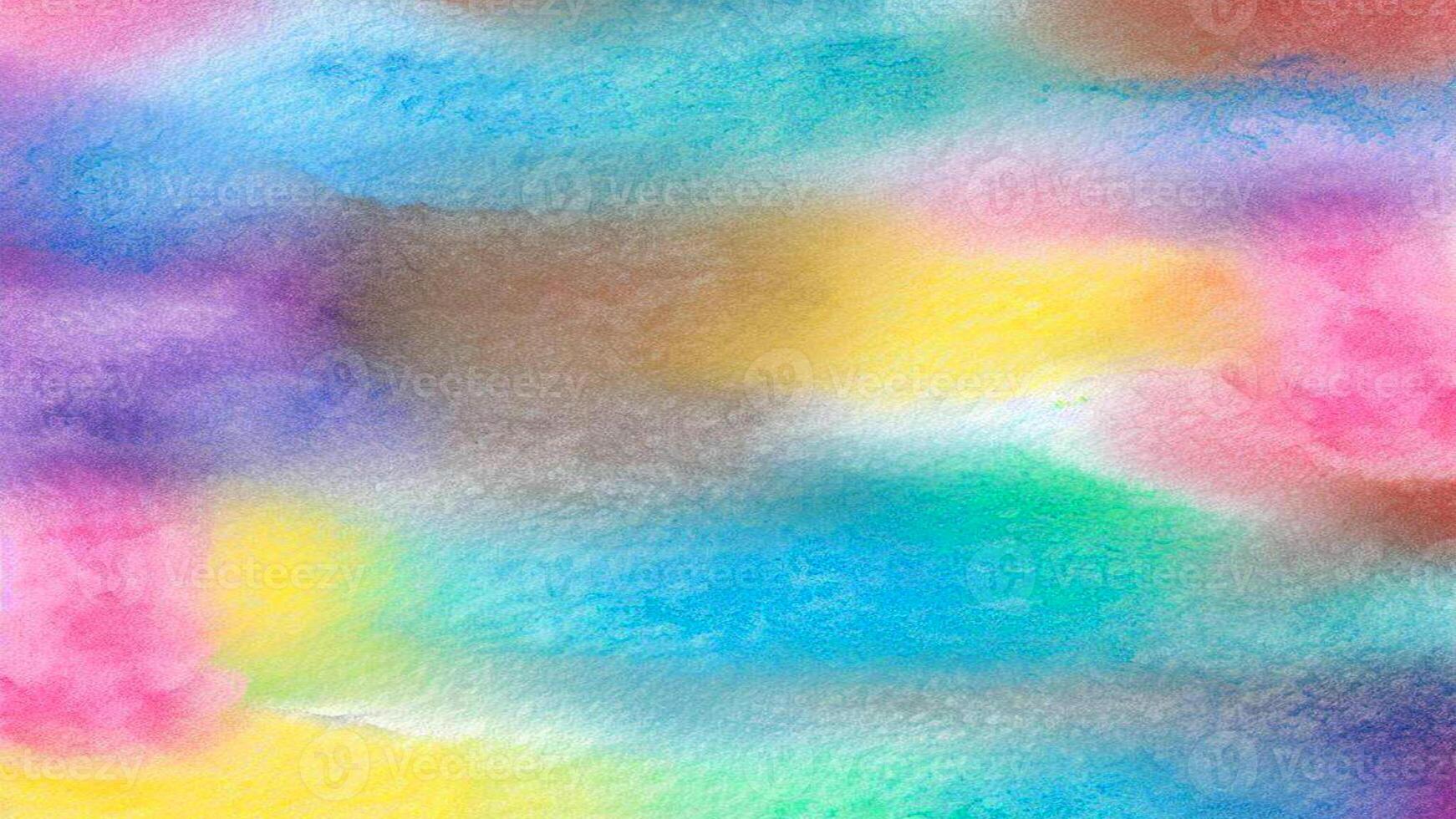 Watercolor pastel background. aquarelle colorful stains on paper . photo