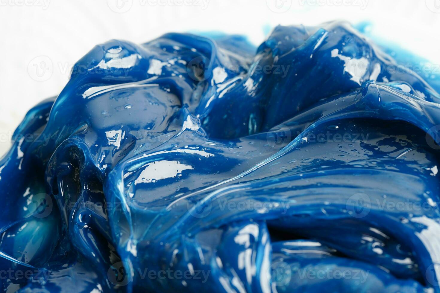 Grease, Blue premium quality synthetic lithium complex grease, high temperatures and machinery lubrication for automotive and industrial. photo
