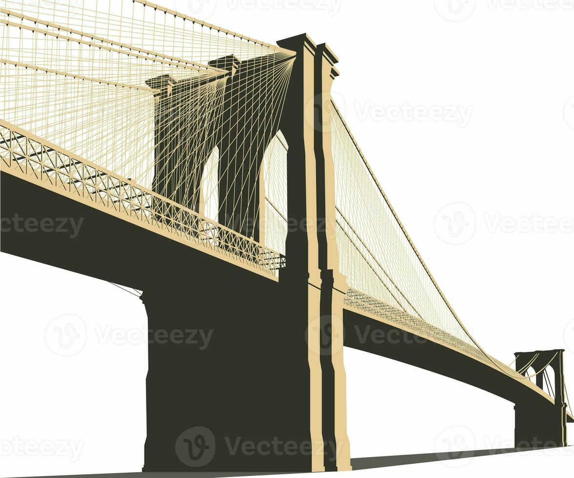 Brooklyn Bridge model photo