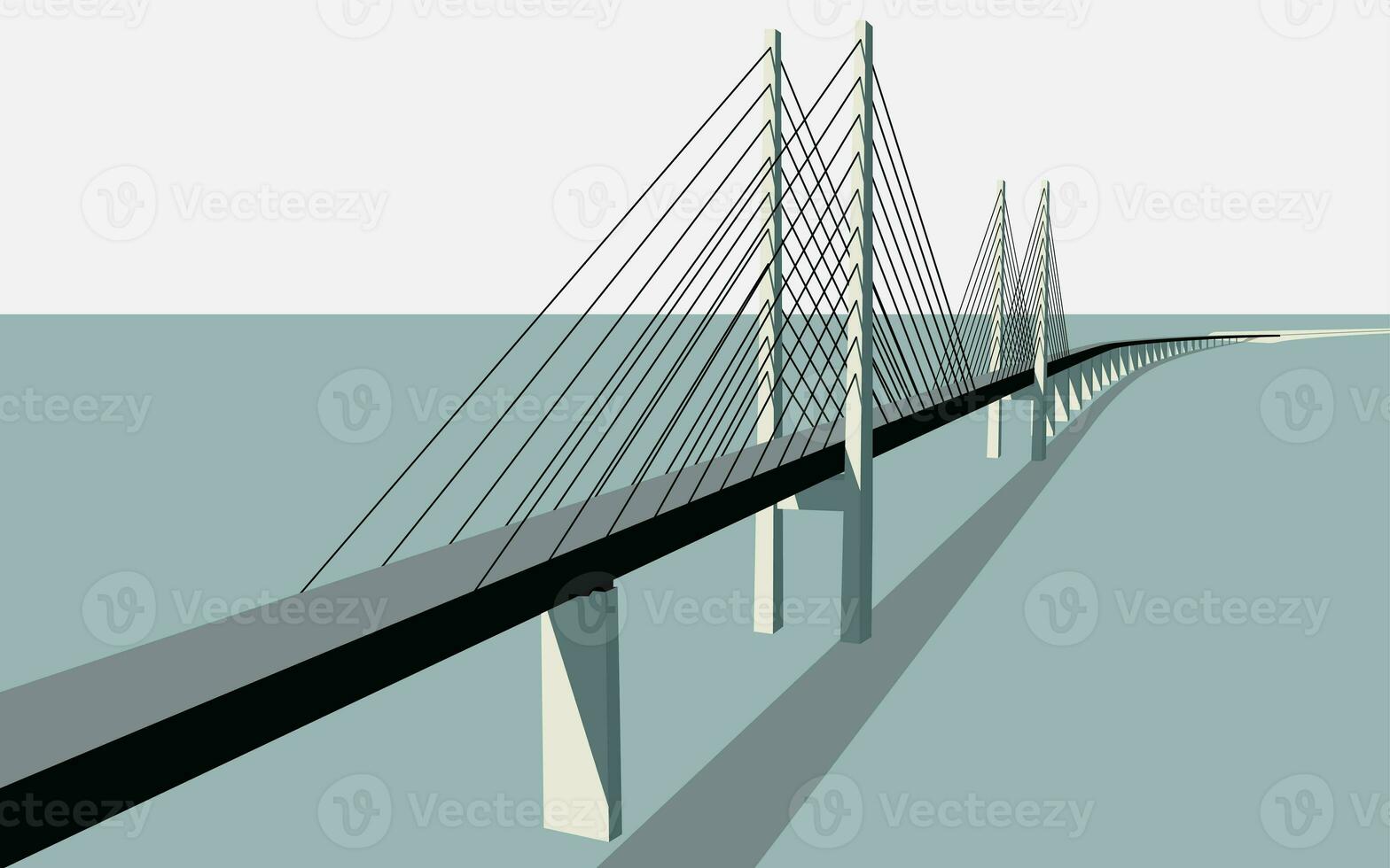 Oresund Bridge model photo