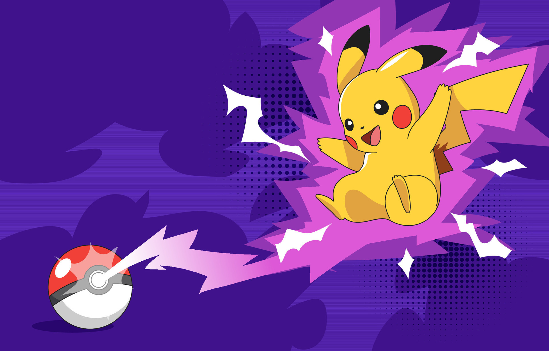 Lightning Yellow Mouse Background 24993881 Vector Art at Vecteezy