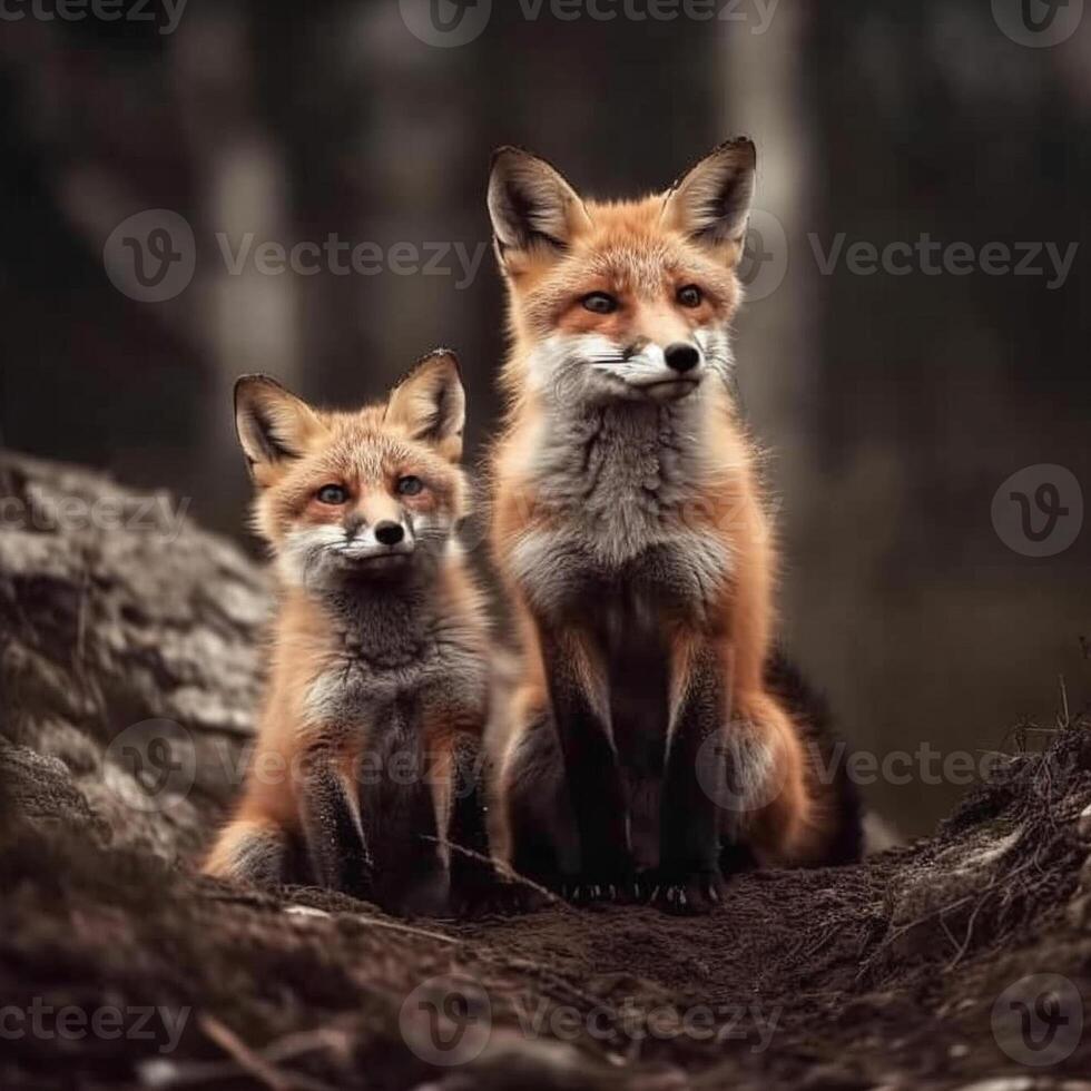 Animal photography photos about foxes