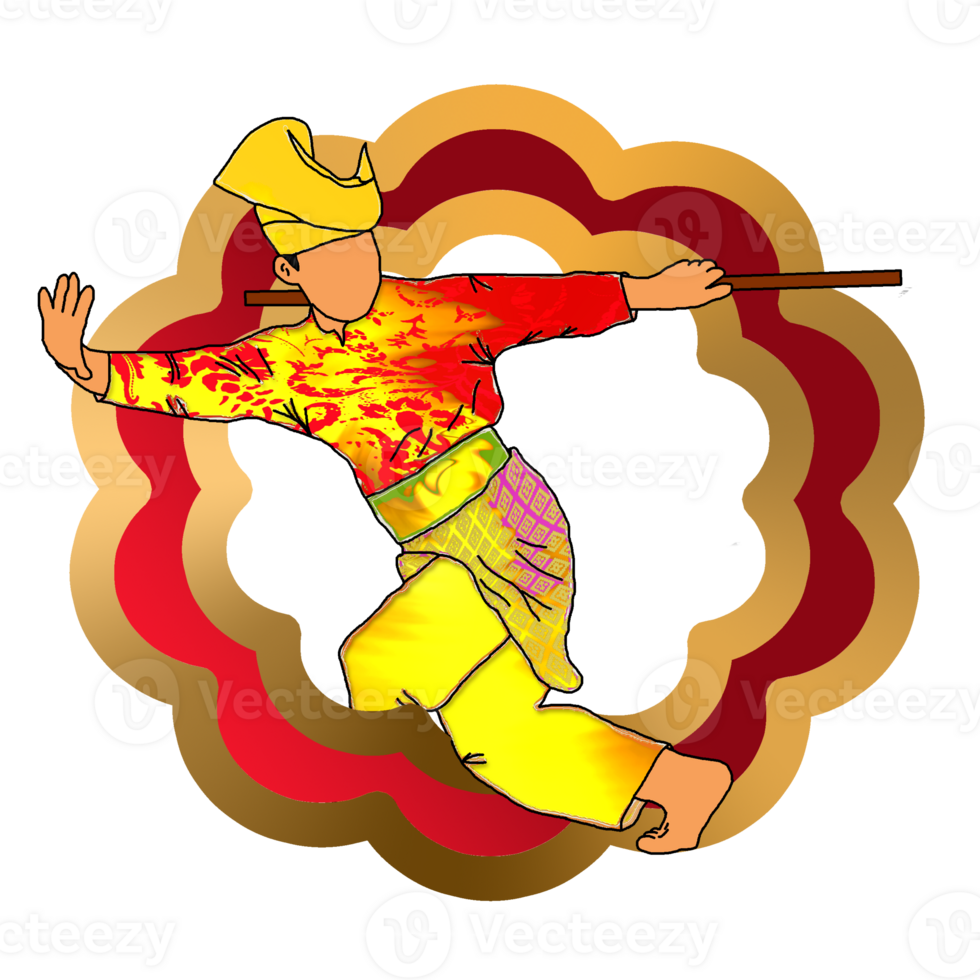 sticker logo Martial Art Nusantara png