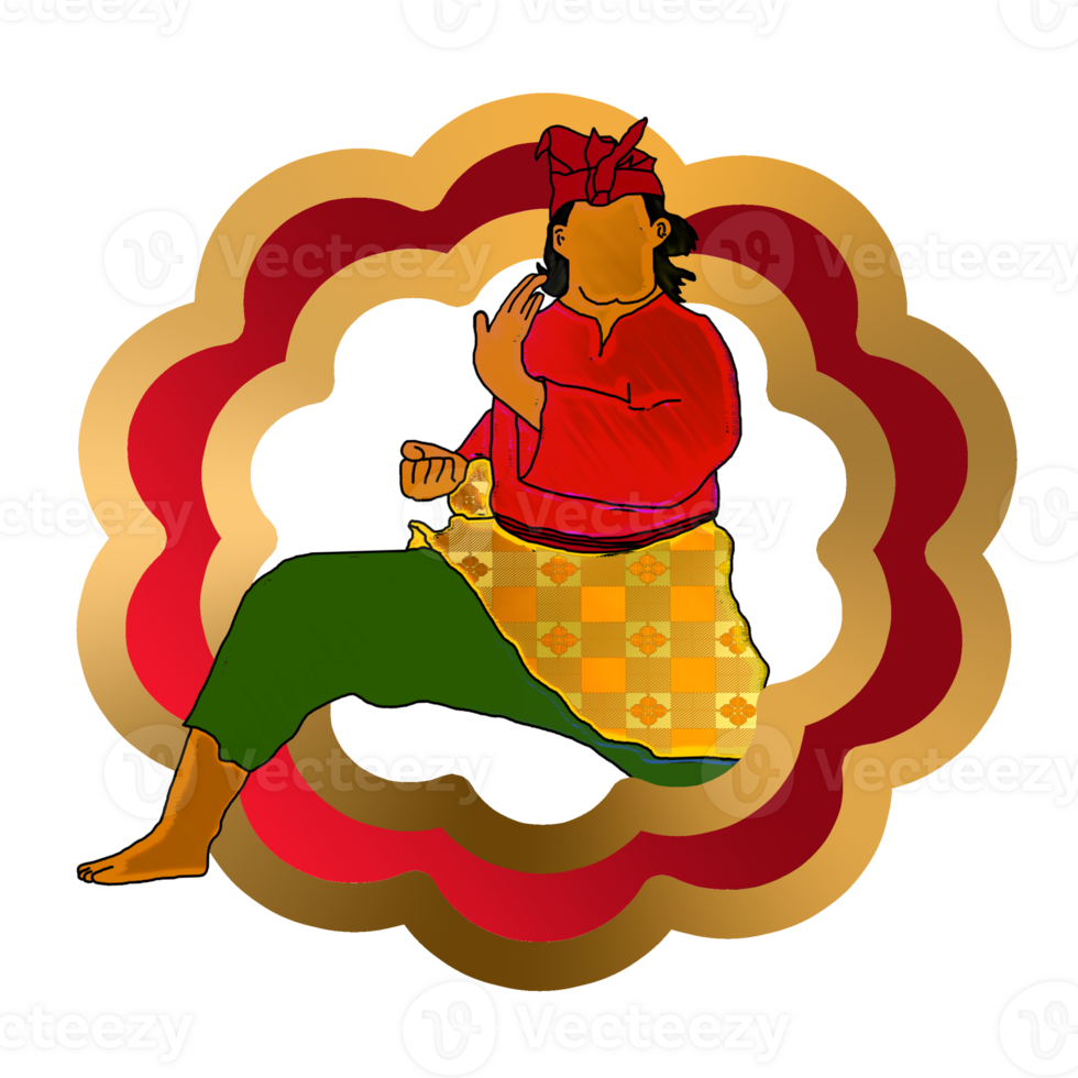 sticker logo Martial Art Nusantara png