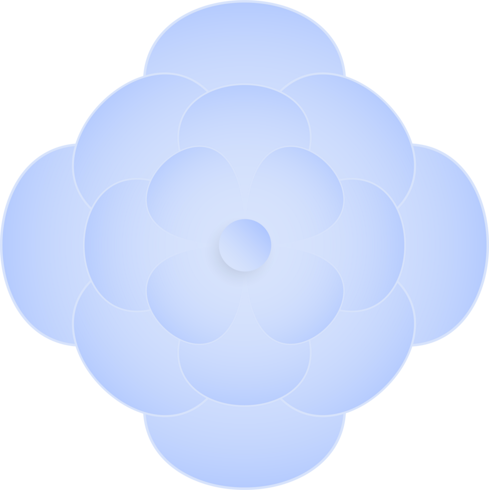 Flower, Element of floral paper cut. Paper cut of flower shape and spring symbol. png
